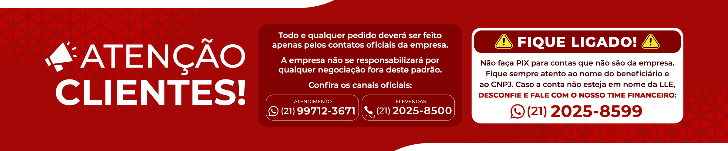 ATENÇÃO!