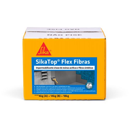 SIKATOP FLEX - SIKA - FIBRA CAIXA 18kg 496805 - 1/48-p